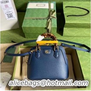 Reasonable Price Gucci Diana mini tote bag 715775 blue