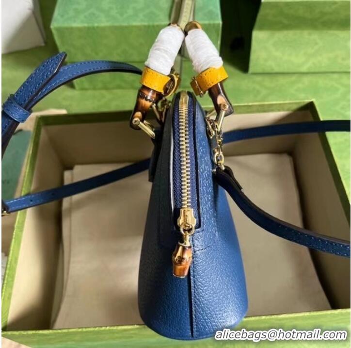 Reasonable Price Gucci Diana mini tote bag 715775 blue