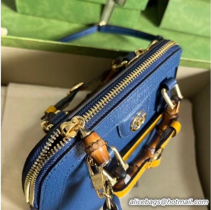 Reasonable Price Gucci Diana mini tote bag 715775 blue