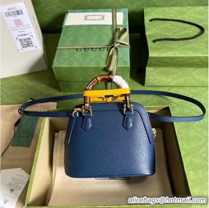 Reasonable Price Gucci Diana mini tote bag 715775 blue