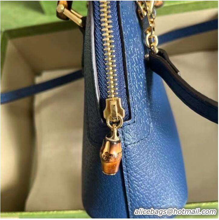 Reasonable Price Gucci Diana mini tote bag 715775 blue