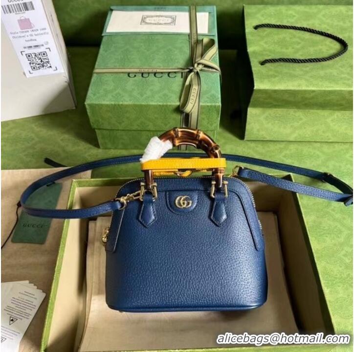 Reasonable Price Gucci Diana mini tote bag 715775 blue