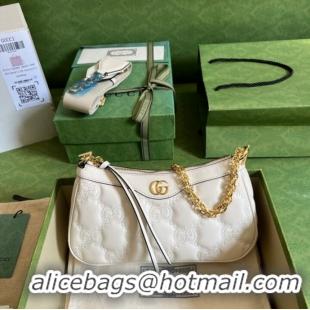 Elegant Promotional Gucci GG Matelasse handbag 735049 white