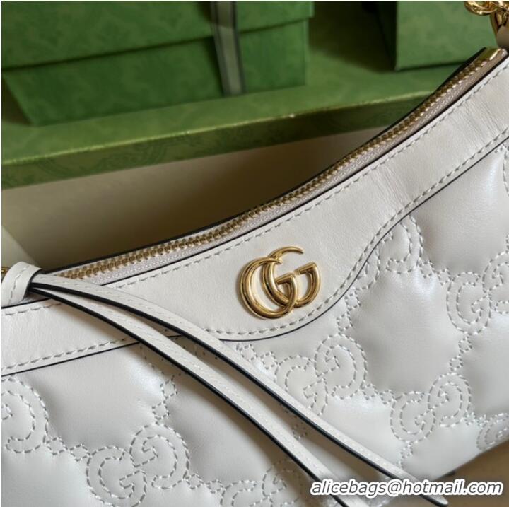 Elegant Promotional Gucci GG Matelasse handbag 735049 white