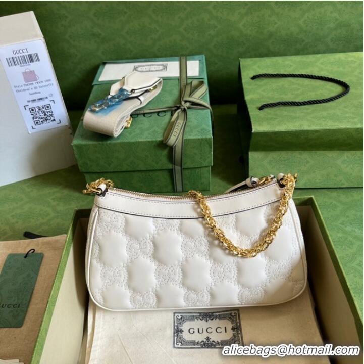 Elegant Promotional Gucci GG Matelasse handbag 735049 white