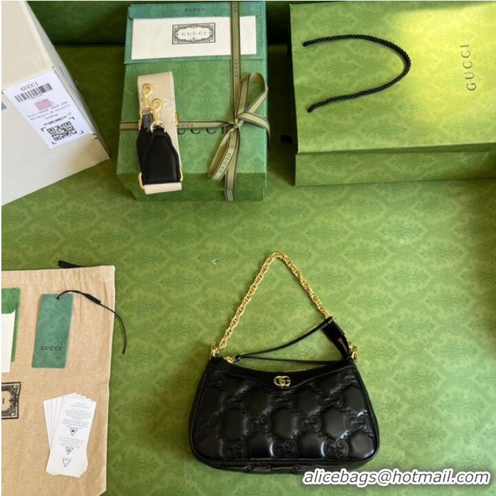 Super Quality Gucci GG Matelasse handbag 735049 black