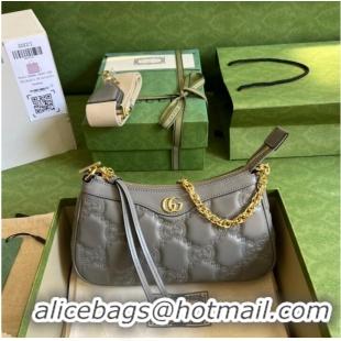 New Fashion Gucci GG Matelasse handbag 735049 Grey