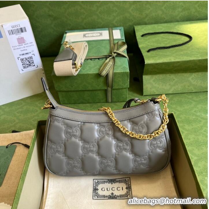 New Fashion Gucci GG Matelasse handbag 735049 Grey