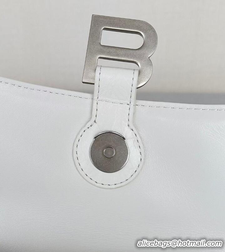 Reasonable Price Balenciaga HOURGLASS Wallet With Chain 92885 WHITE