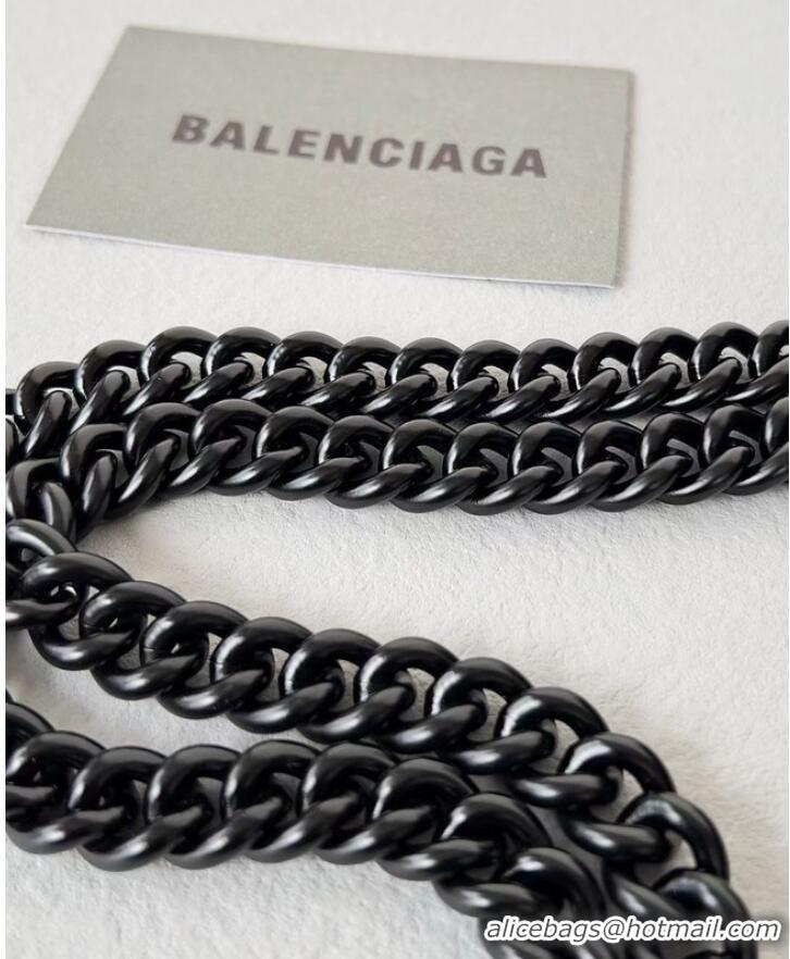 Reasonable Price Balenciaga HOURGLASS With Chain 92886 BLACK