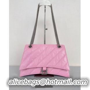 Classic Specials Balenciaga HOURGLASS With Chain 92886 PINK