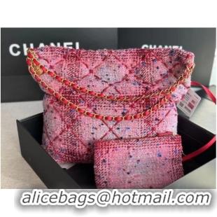 Classic Specials CHANEL 22 HANDBAG AS3260 pink