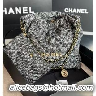 New Fashion CHANEL 22 HANDBAG AS3261 gray