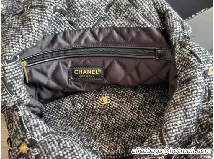 New Fashion CHANEL 22 HANDBAG AS3261 gray