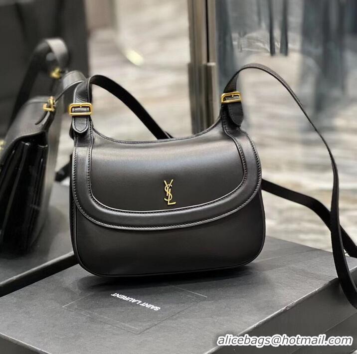 Promotional Grade SAINT LAUREN KAIA SMALL SATCHEL IN SMOOTH LEATHER Y662242 black