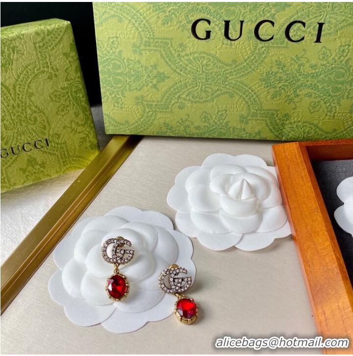 Super Quality Gucci Earrings CE9984 Red