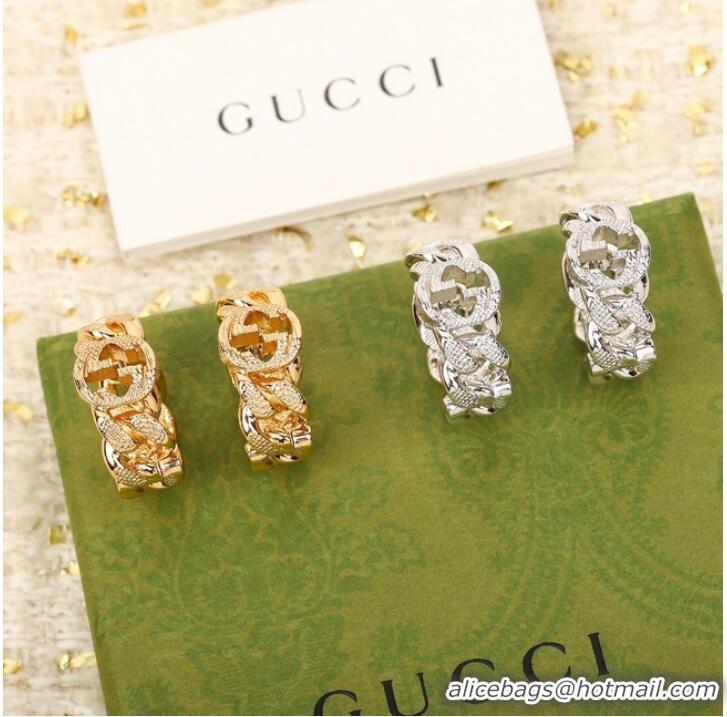 New Release Creation Gucci Earrings CE10100 Gold