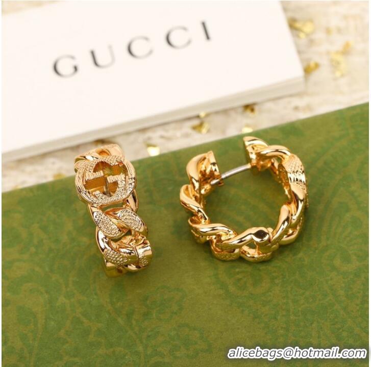 New Release Creation Gucci Earrings CE10100 Gold