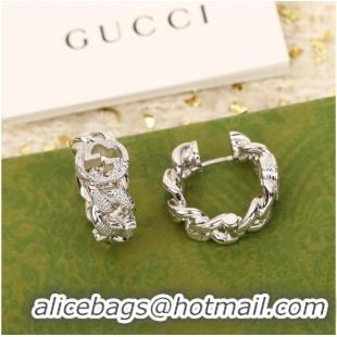 Good Taste Gucci Earrings CE10100 Silver