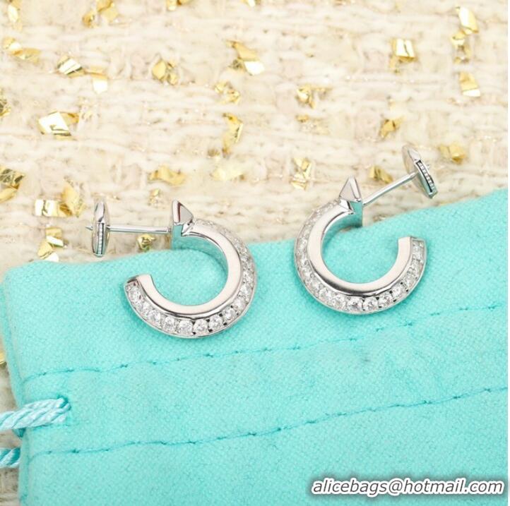 Elegant Design TIFFANY Earrings CE10101 Silver