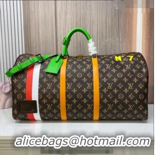 Popular Style Louis Vuitton Trunk L’Œil Keepall 55 Travel Bag in N°7 Monogram Canvas M59661 2022