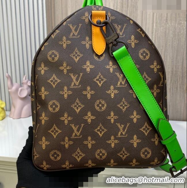 Popular Style Louis Vuitton Trunk L’Œil Keepall 55 Travel Bag in N°7 Monogram Canvas M59661 2022