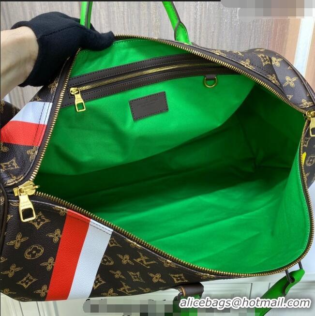 Popular Style Louis Vuitton Trunk L’Œil Keepall 55 Travel Bag in N°7 Monogram Canvas M59661 2022