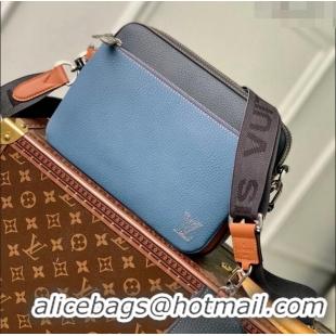 Promotional Louis Vuitton Men's Trio Messenger Bag M21544 Denim Blue 2022