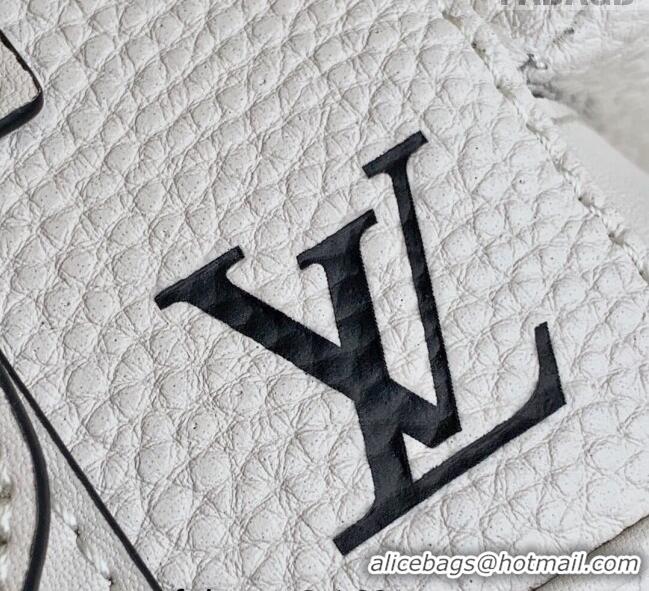 Reasonable Price Louis Vuitton Christopher XS Sling Bag in White Taurillon Leather M58493 2022