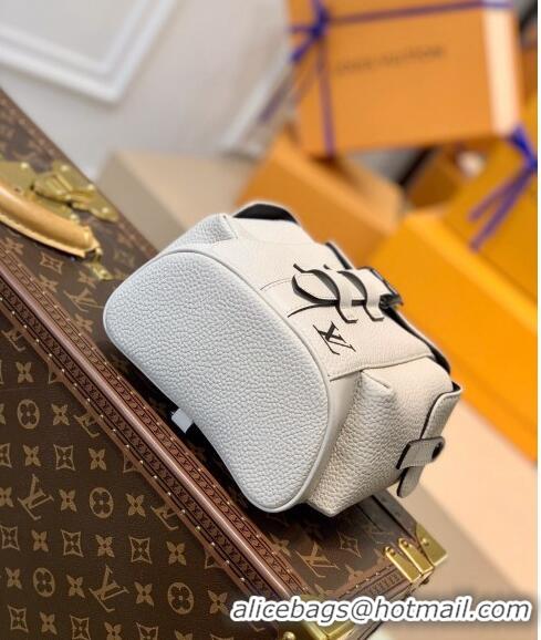 Reasonable Price Louis Vuitton Christopher XS Sling Bag in White Taurillon Leather M58493 2022