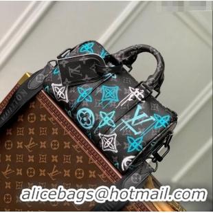 Trendy Design Louis Vuitton Keepall Bandouliere 25 Bag in in LV Graffiti Green Monogram Eclipse Canvas M21399 2022