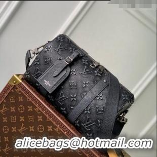 Promotional Louis Vuitton City Keepall Bag in Monogram Faded Leather M21448 Charcoal 2022