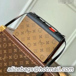 Big Discount Louis Vuitton LV Book Chain Wallet in Monogram Reverse Canvas M81830 2022