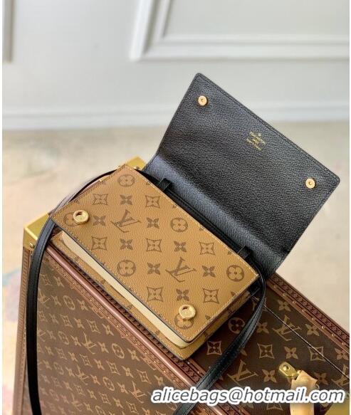 Big Discount Louis Vuitton LV Book Chain Wallet in Monogram Reverse Canvas M81830 2022