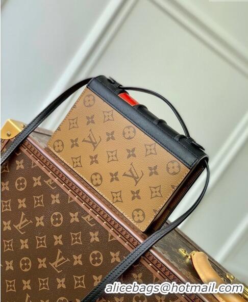 Big Discount Louis Vuitton LV Book Chain Wallet in Monogram Reverse Canvas M81830 2022