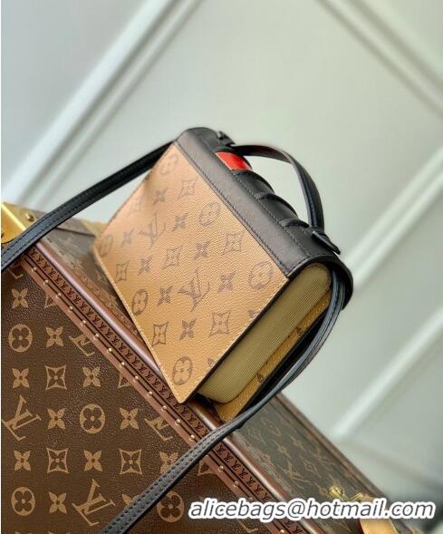 Big Discount Louis Vuitton LV Book Chain Wallet in Monogram Reverse Canvas M81830 2022