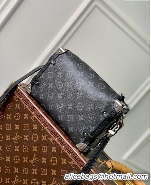 Most Popular Louis Vuitton Side Trunk PM Bag in Monogram Eclipse Canvas M46358 2022