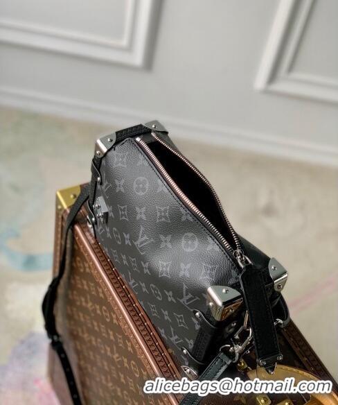 Most Popular Louis Vuitton Side Trunk PM Bag in Monogram Eclipse Canvas M46358 2022