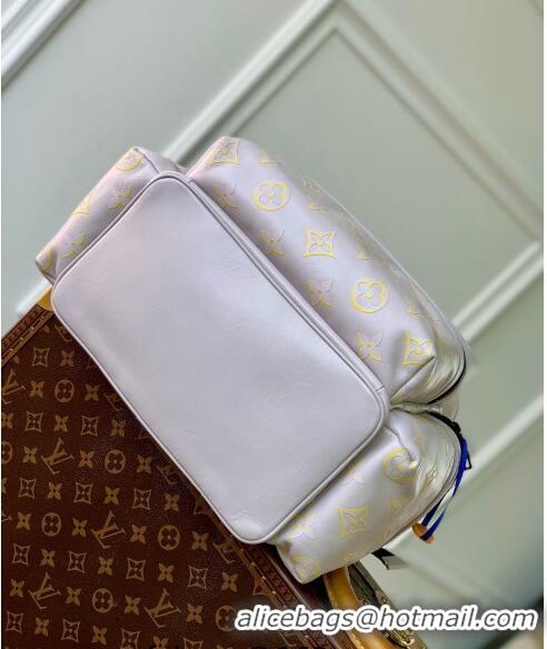 Good Product Louis Vuitton Sac Plat Backpack M21826 White 2022