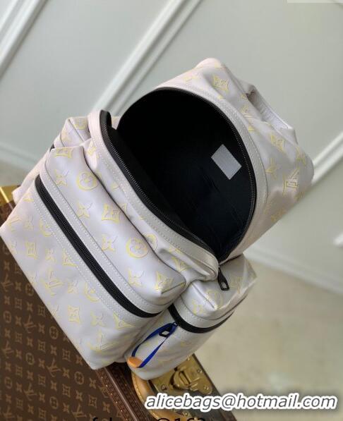 Good Product Louis Vuitton Sac Plat Backpack M21826 White 2022