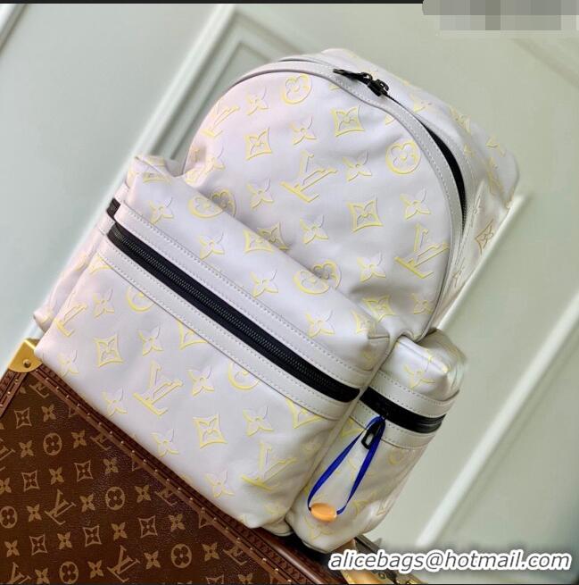 Good Product Louis Vuitton Sac Plat Backpack M21826 White 2022