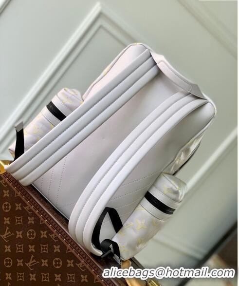 Good Product Louis Vuitton Sac Plat Backpack M21826 White 2022