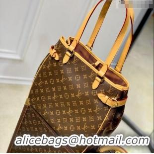 Famous Brand Louis Vuitton Vintage Monogram Canvas A4 Shopping Bag M51153 Nude 2022