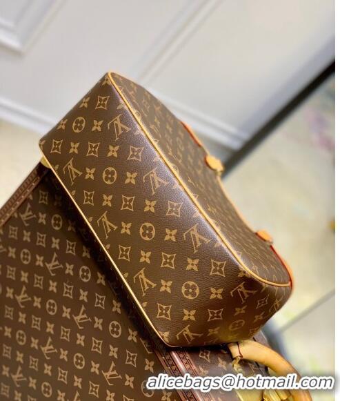 Famous Brand Louis Vuitton Vintage Monogram Canvas A4 Shopping Bag M51153 Nude 2022