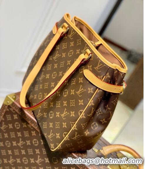 Famous Brand Louis Vuitton Vintage Monogram Canvas A4 Shopping Bag M51153 Nude 2022