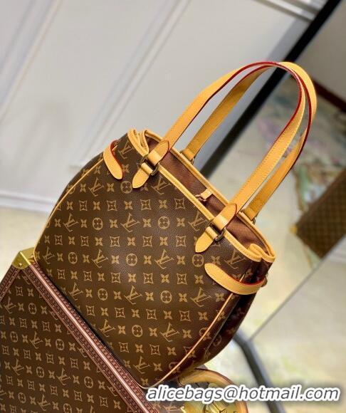 Famous Brand Louis Vuitton Vintage Monogram Canvas A4 Shopping Bag M51153 Nude 2022