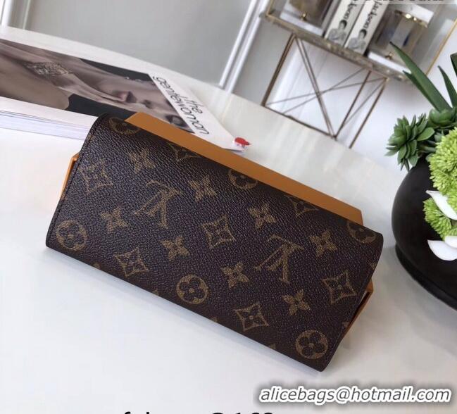 Promotional Louis Vuitton Monogram Canvas Emilie Wallet M61289 Light Pink 2022