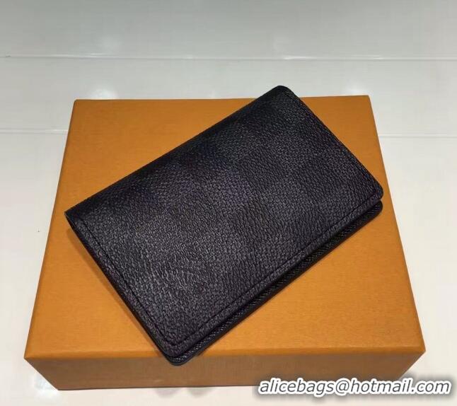 Shop Promotional Louis Vuitton Damier Graphite Canvas Pocket Organizer Wallet N63143 2022