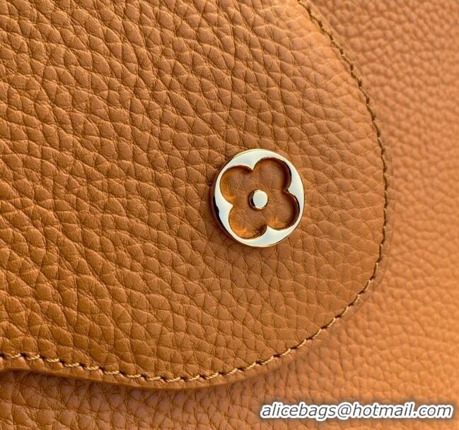 Reasonable Price Louis Vuitton Capucines BB Bag in Taurillon Calfskin M21168 Yellow/Beige 2023