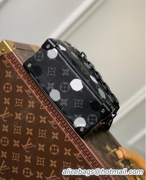 Promotional Louis Vuitton Mini Soft Trunk Box Bag in Monogram Canvas M81936 Black 2023